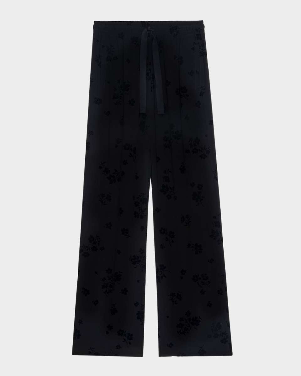 Poma Soft Flock Flower Pants